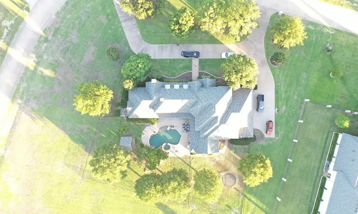 New shingle roof installation on a home in Roscoe